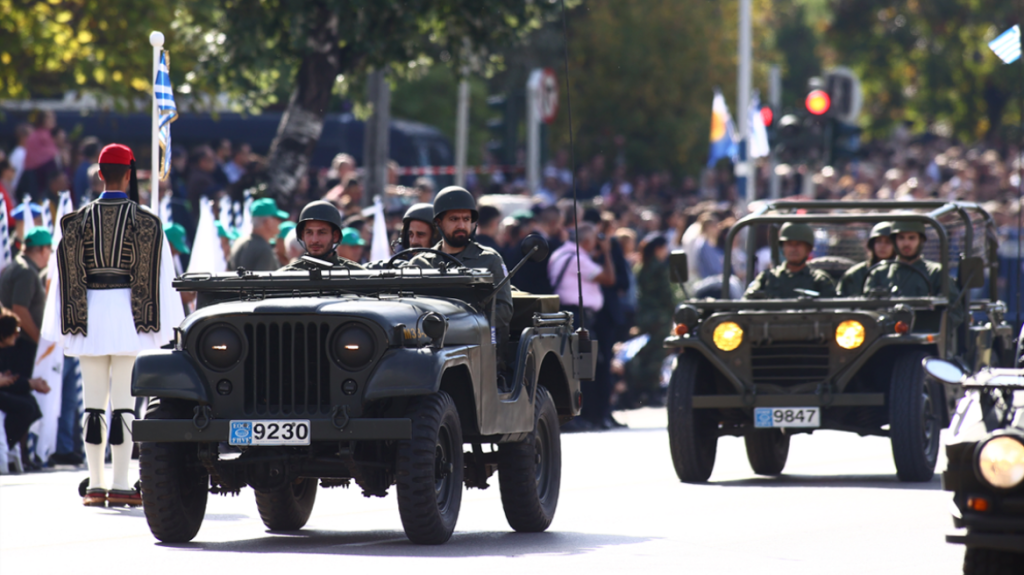 28η Οκτωβρίου – Στρατιωτική παρέλαση: Ξεκινάει στη Θεσσαλονίκη στις 11