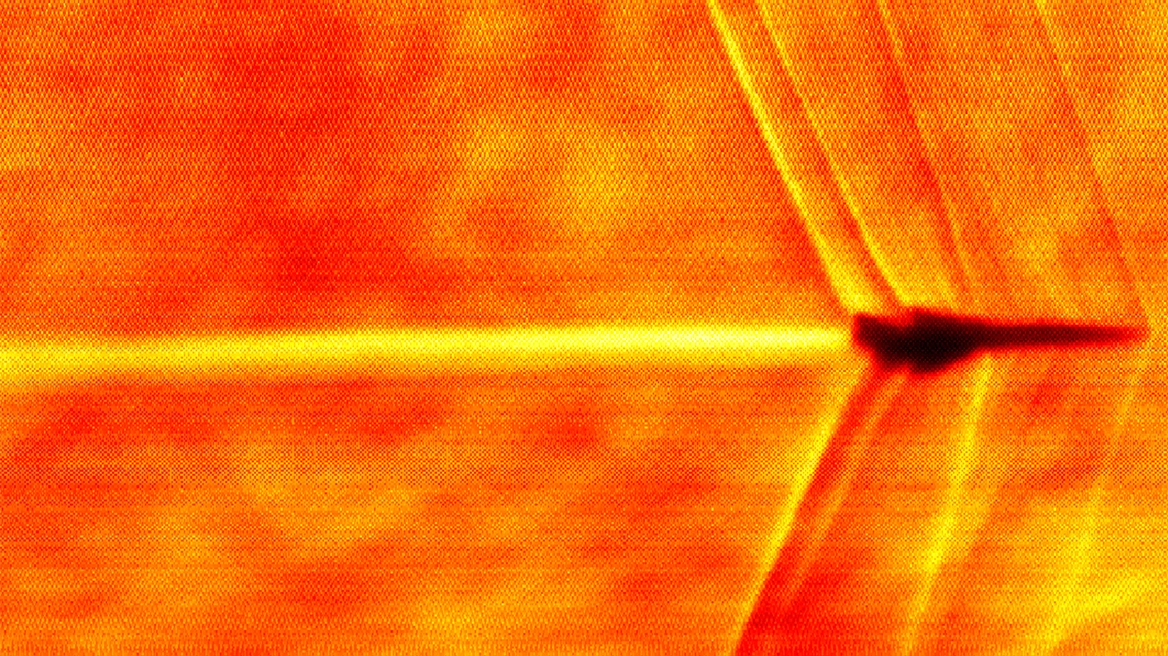 Υπερηχητικό αεροσκάφος έσπασε το φράγμα του ήχου – Δείτε τη φωτογραφία της NASA που κατέγραψε τη στιγμή Υπερηχητικό αεροσκάφος έσπασε το φράγμα του ήχου – Δείτε τη φωτογραφία της NASA που κατέγραψε τη στιγμή