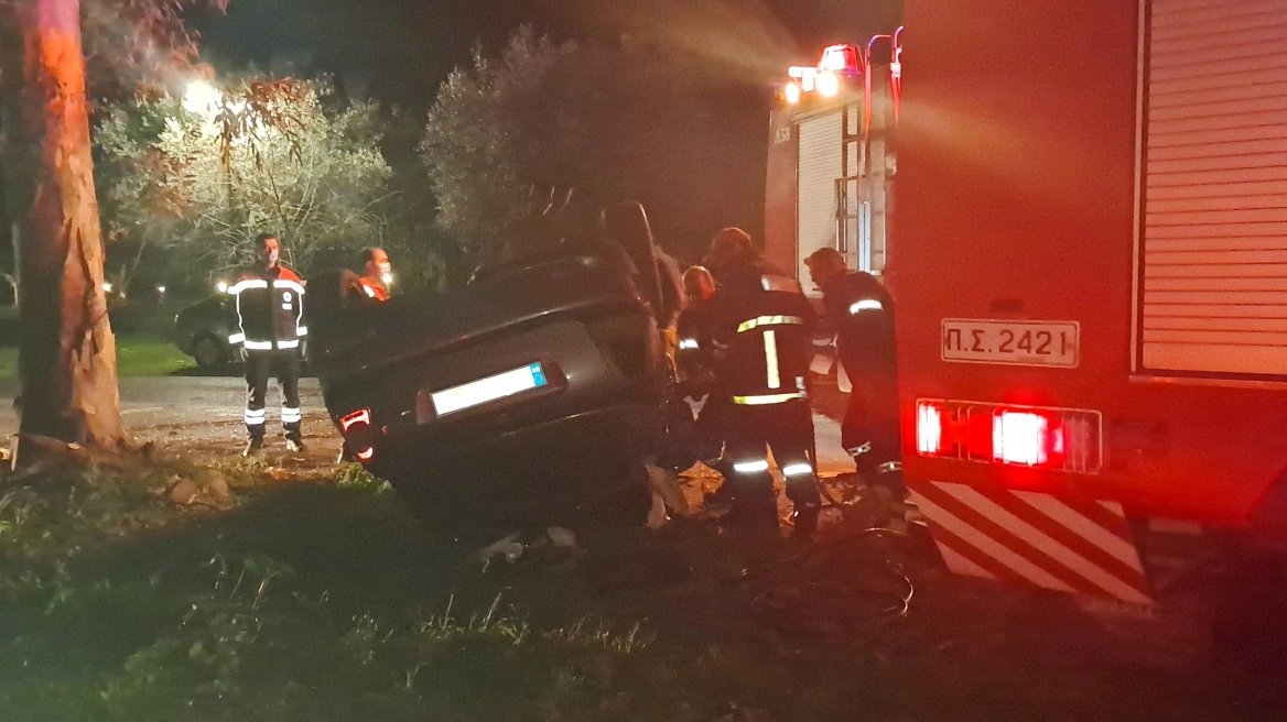 Τραγωδία στη Σπάρτη: Τρεις φοιτητές νεκροί σε τροχαίο - Το αυτοκίνητό τους χτύπησε σε δέντρο και ανετράπη