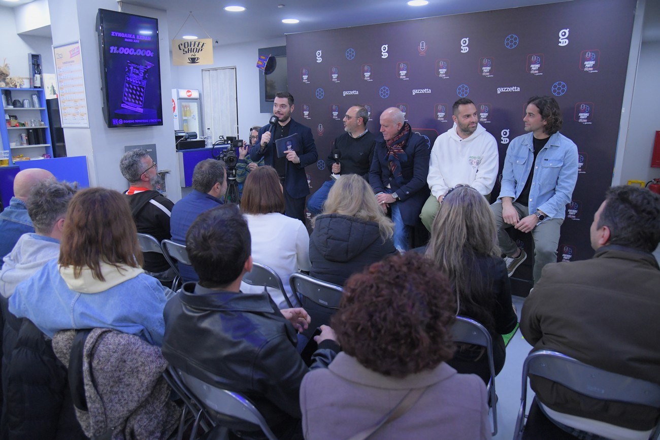 Με Νίκο Αναστόπουλο στην …επίθεση το Πάμε Στοίχημα Football Party by Gazzetta για το ΑΕΚ – Ολυμπιακός Με Νίκο Αναστόπουλο στην …επίθεση το Πάμε Στοίχημα Football Party by Gazzetta για το ΑΕΚ – Ολυμπιακός