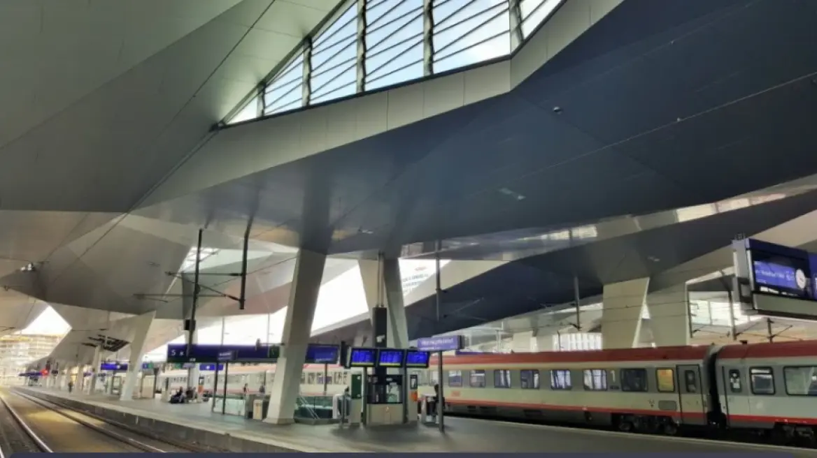 Εκκενώθηκε ο κεντρικός σιδηροδρομικός σταθμός της Βιέννης λόγω απειλής