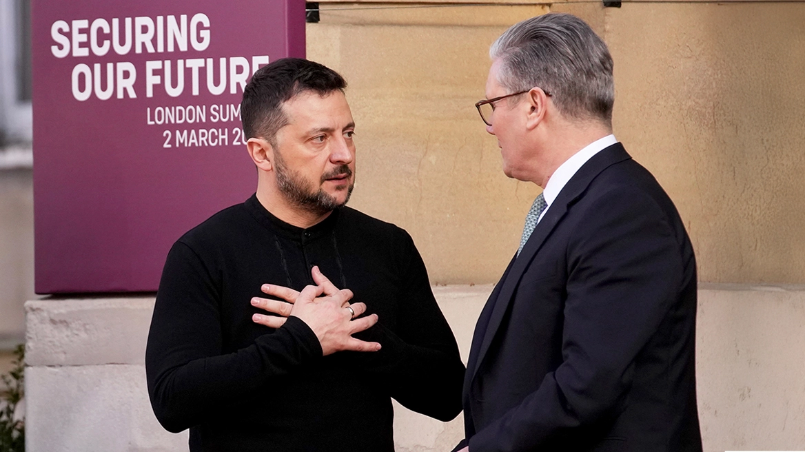 Ξεκίνησε η σύνοδος του Λονδίνου για την Ουκρανία με τη συμμετοχή 15 ηγετών - Οι τρεις όροι για «βιώσιμη ειρήνη»