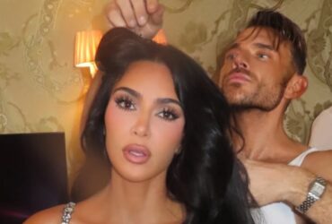 Ο Δημήτρης Γιαννέτος στη Βενετία για τα μαλλιά της Κιμ Καρντάσιαν – Το χτένισμα για τον «γάμο του αιώνα»