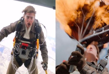 Τομ Κρουζ: Η στιγμή που ο ηθοποιός σπάει το ρεκόρ Γκίνες πέφτοντας με φλεγόμενο αλεξίπτωτο 16 φορές για τη σκηνή του «Mission: Impossible»