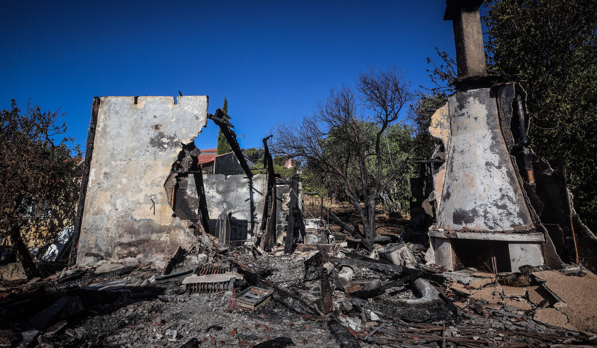 Κρυονέρι: Κρανίου τόπος η περιοχή μετά το πέρασμα της φωτιάς