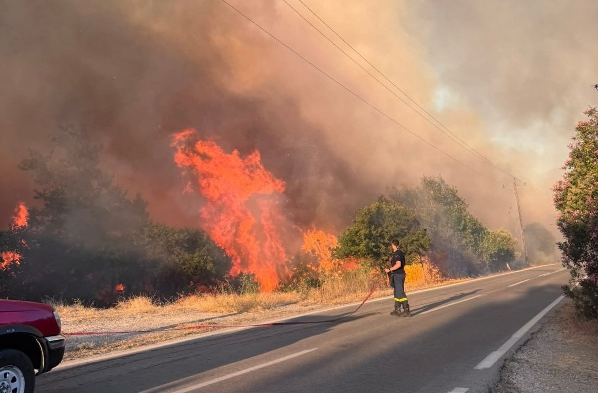 Πυρκαγιά στην Πρέβεζα: Σε συναγερμό η Φιλιππιάδα λόγω δύο ενεργών μετώπων