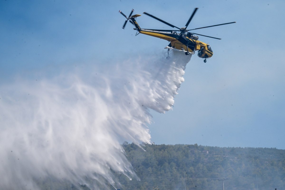 Υψηλός κίνδυνος πυρκαγιάς σήμερα Δευτέρα