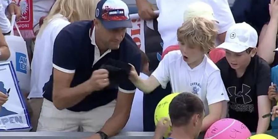 US OPEN: Ο εκατομμυριούχος πίσω από το viral περιστατικό με το καπέλο- Δείτε το video