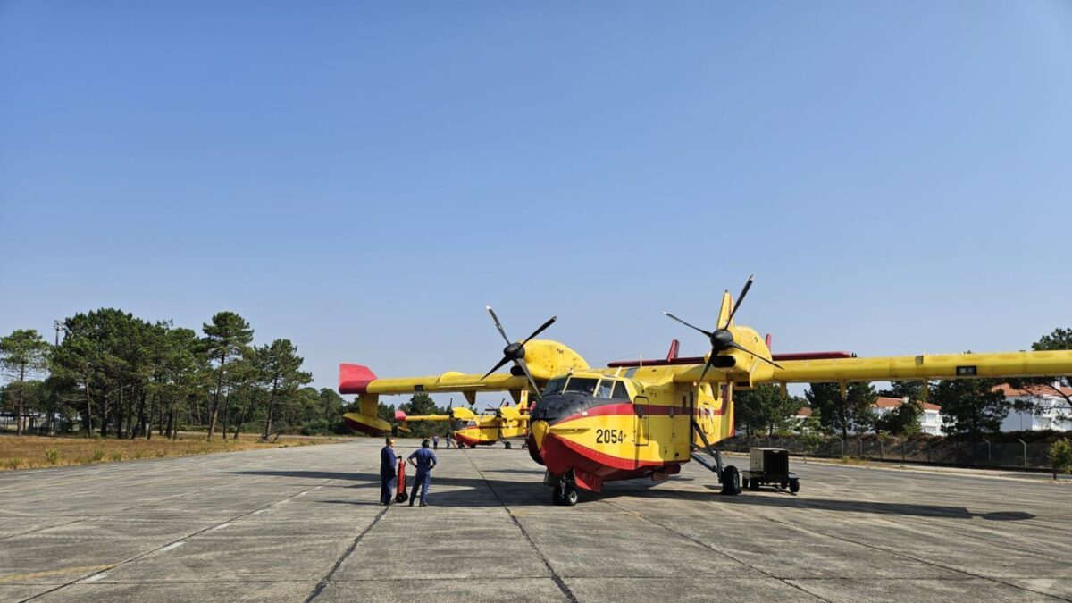 Πορτογαλία: Δύο ελληνικά Canadair έφτασαν για την αντιμετώπιση των πυρκαγιών