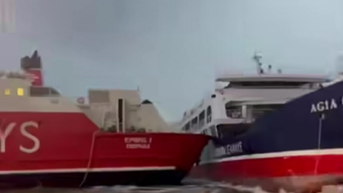 Συναγερμός στο λιμάνι Ηγουμενίτσας: Έσπασαν οι κάβοι και συγκρούστηκαν δύο πλοία