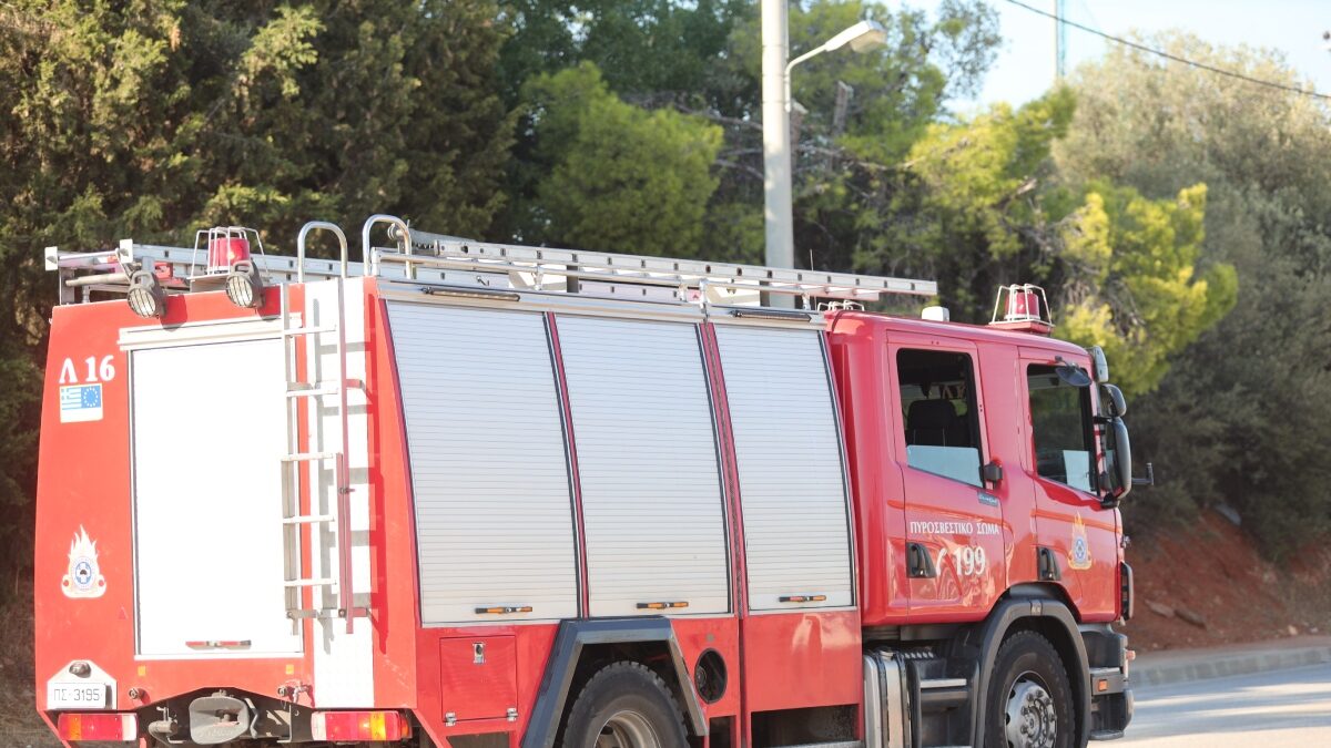 Μεγάλη φωτιά σε αποθήκη χαρτικών στον Ασπρόπυργο – Ισχυρές πυροσβεστικές δυνάμεις στο σημείο