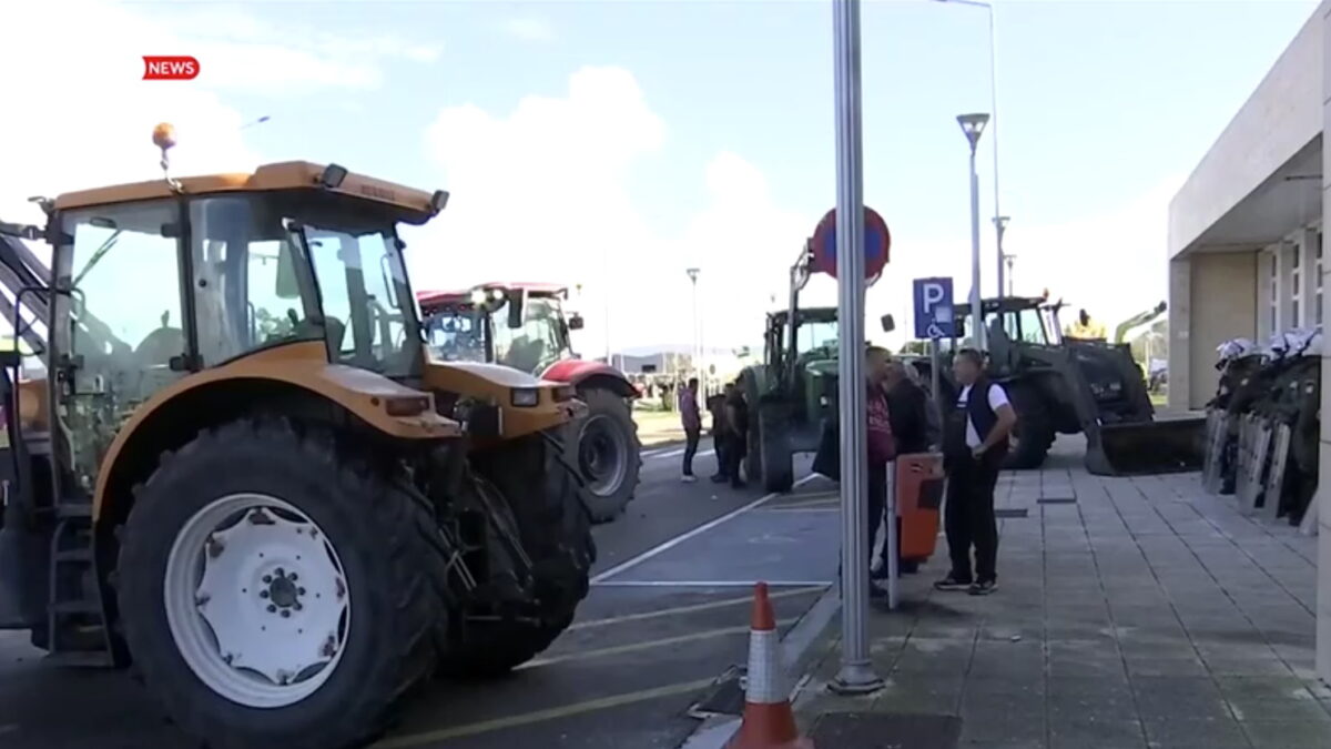 Ένταση στην Αλεξανδρούπολη: Αντιδράσεις αγροτών κατά την άφιξη του Κυριάκου Μητσοτάκη