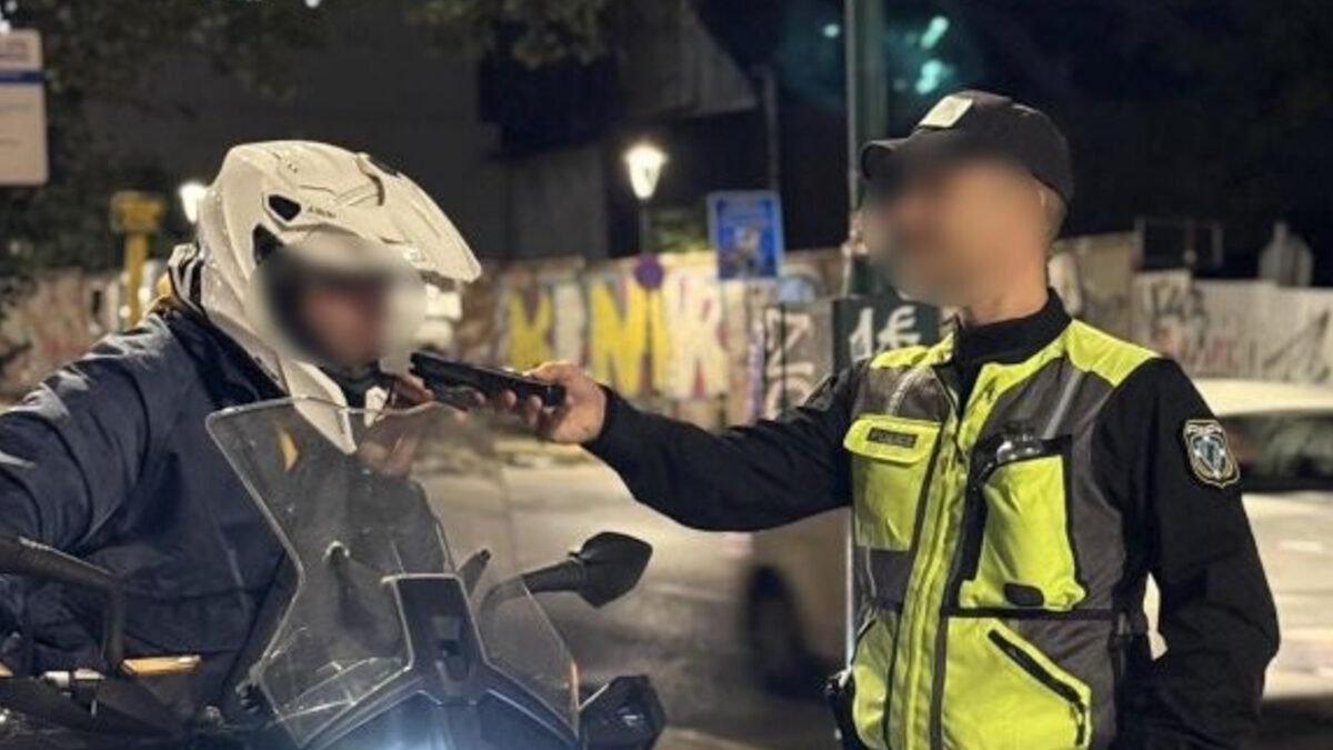 Αττική: 387 παραβάσεις σε 22.800 αλκοτέστ – 12 οδηγοί συνελήφθησαν για μέθη