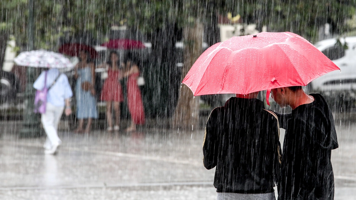 Καιρός: Κυριακή με βροχή: Οι περιοχές που θα πλήξουν τα έντονα καιρικά φαινόμενα»