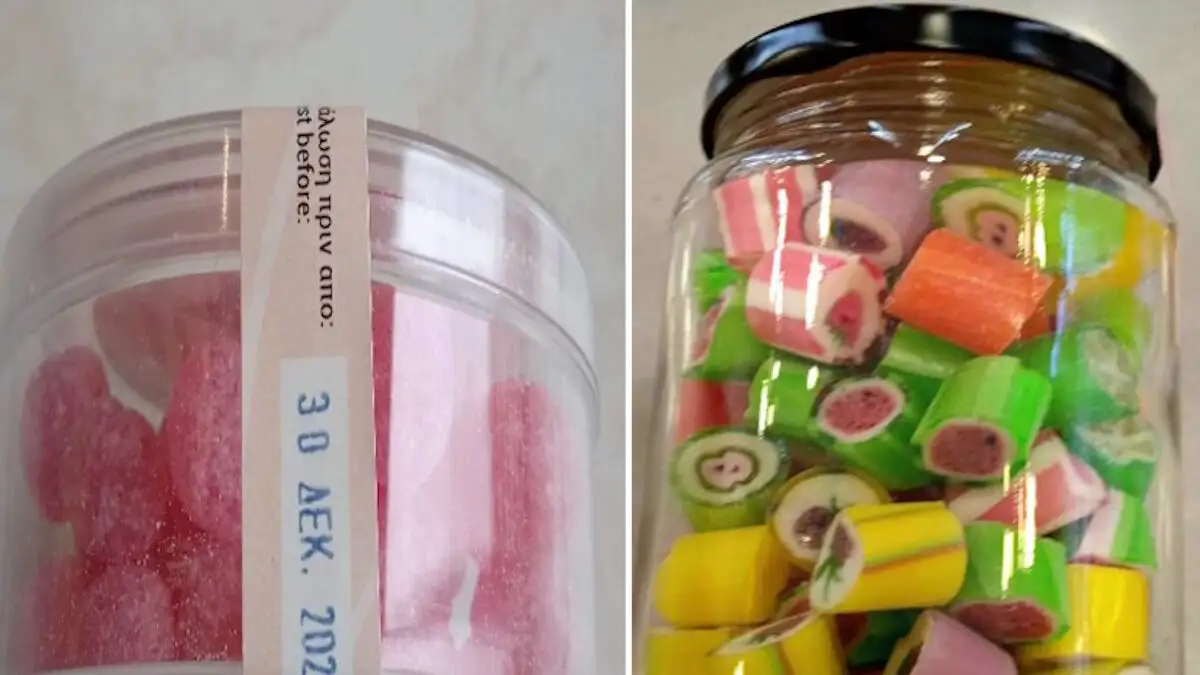 ΕΦΕΤ: Ανάκληση καραμελών λόγω ελλιπούς σήμανσης στη συσκευασία