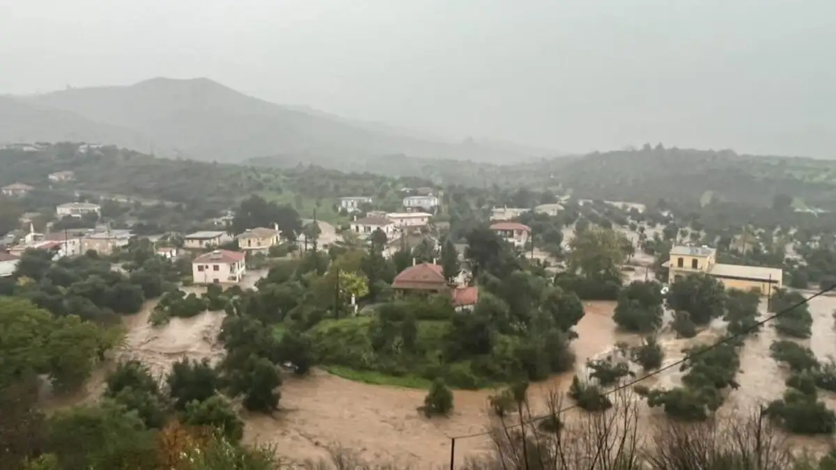 Κακοκαιρία “Byron”: Προειδοποίηση 112 για ισχυρές βροχοπτώσεις και κινδύνους κατολισθήσεων σε Ανατολική Μάνη και Ευρώτα