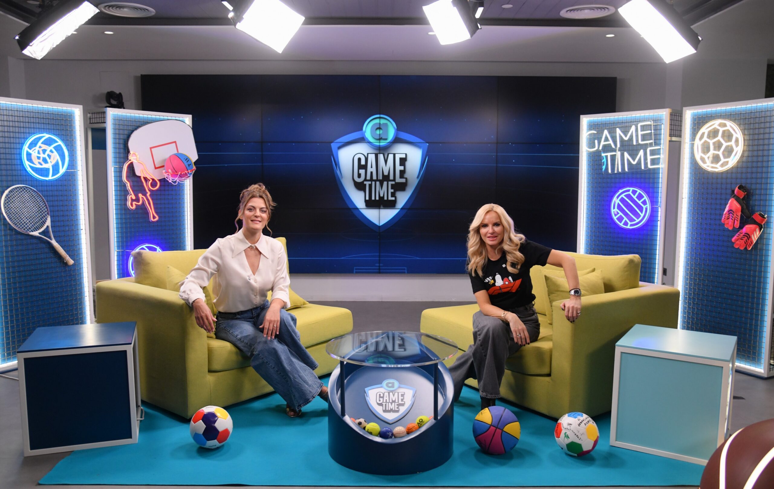 Το Game Time κάνει πρεμιέρα στη νέα εποχή της Allwyn με τη Μαρία Μπεκατώρου Το Game Time κάνει πρεμιέρα στη νέα εποχή της Allwyn με τη Μαρία Μπεκατώρου