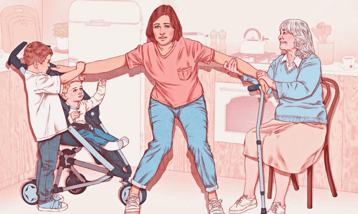 Οι Γυναίκες της γενιάς Sandwich: Ανάμεσα σε γονείς με άνοια και παιδιά με εφηβεία στα 30- της Νίκης Καταφελή