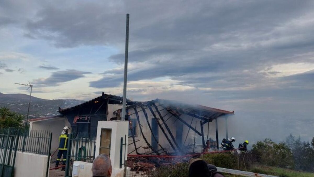 Ραφήνα: Νεκρός ηλικιωμένος μετά από πυρκαγιά σε κατοικία