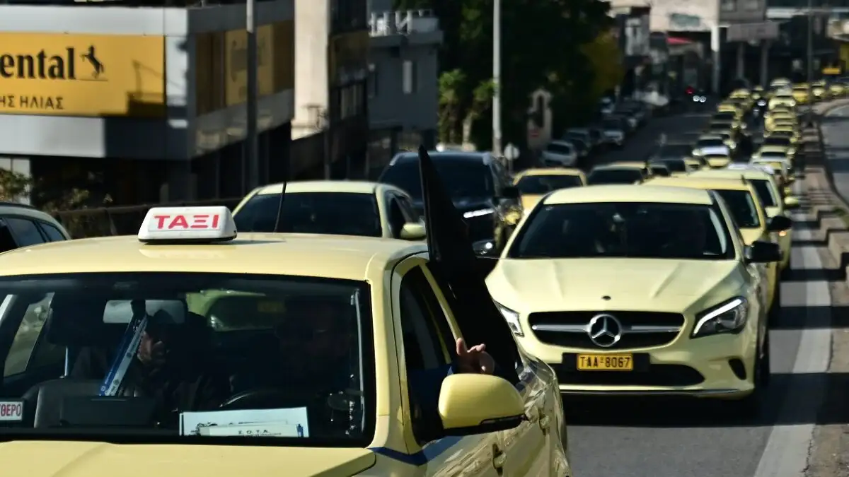 Σε 48ωρη απεργία οι οδηγοί ταξί της Αττικής στις 13 και 14 Ιανουαρίου