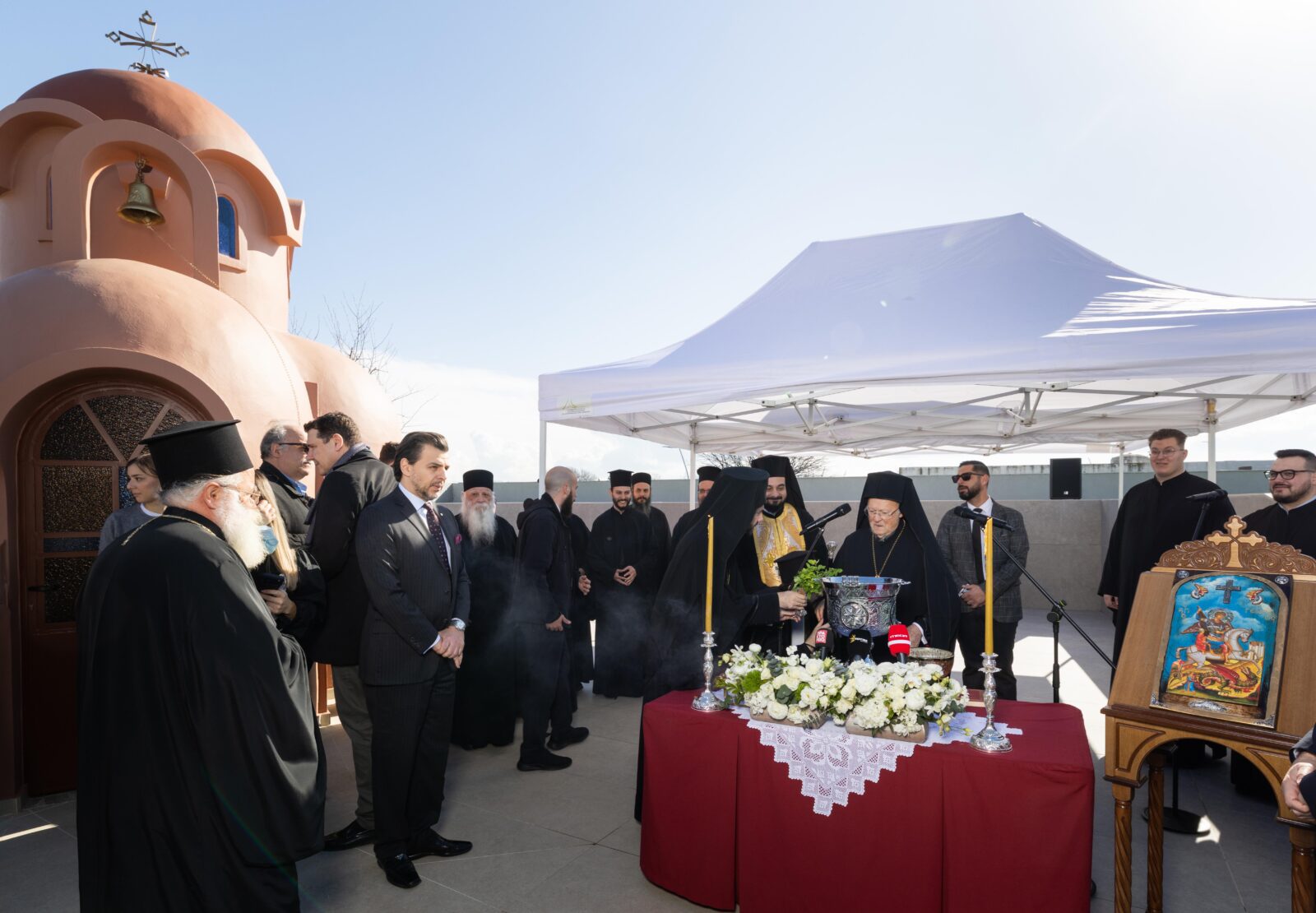 Θεσσαλονίκη: Θυρανοίξια Ιερού Παρεκκλησίου Αγ. Γεωργίου στο Ιατρικό Διαβαλκανικό από τον Οικουμενικό Πατριάρχη