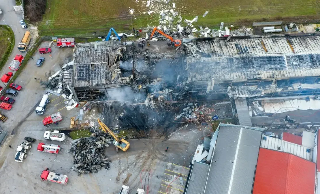 Βιολάντα: Προσωρινή διακοπή των ερευνών στο εργοστάσιο λόγω κινδύνου νέας έκρηξης