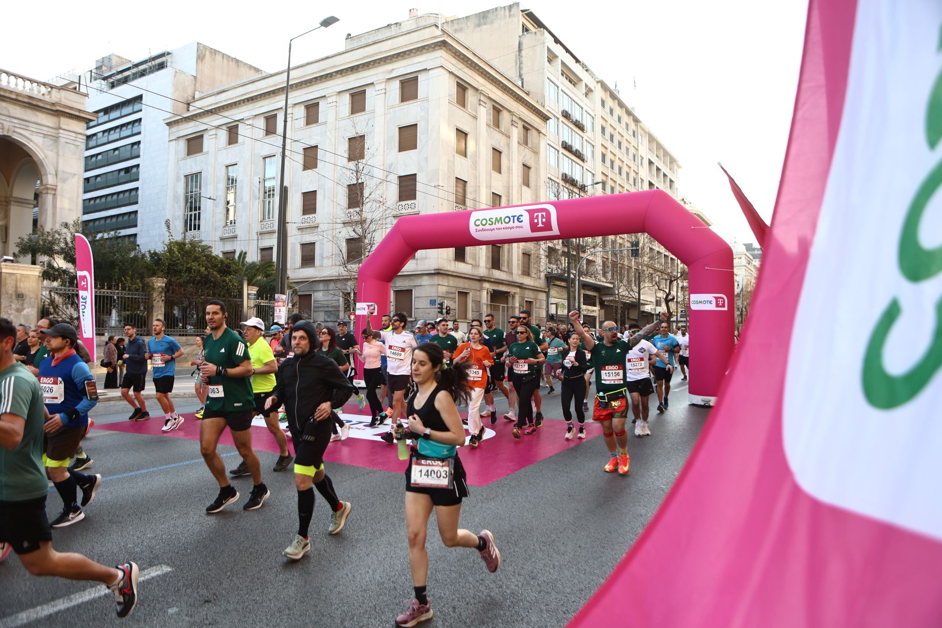 14ος Ημιμαραθώνιος της Αθήνας: Δυναμικό παρών έδωσε η COSMOTE TELEKOM ως Μεγάλος Χορηγός