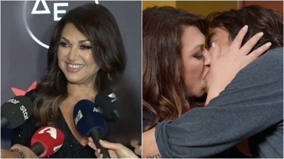 Καίτη Γαρμπή για το φιλί με τον Διονύσης Σχοινάς: «Ήταν κανονικό και καυτό»