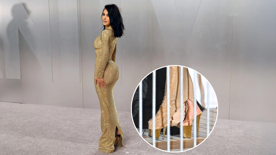 Η Κιμ Καρντάσιαν με 20ποντες πλατφόρμες στα Όσκαρ: «Με το ζόρι περπατάει», σχολίασαν στο X