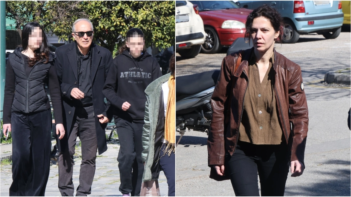 Συγκίνηση στο τελευταίο «αντίο» του Κώστα Νταλιάνη – Συντετριμμένος ο αδερφός του Γιάννης