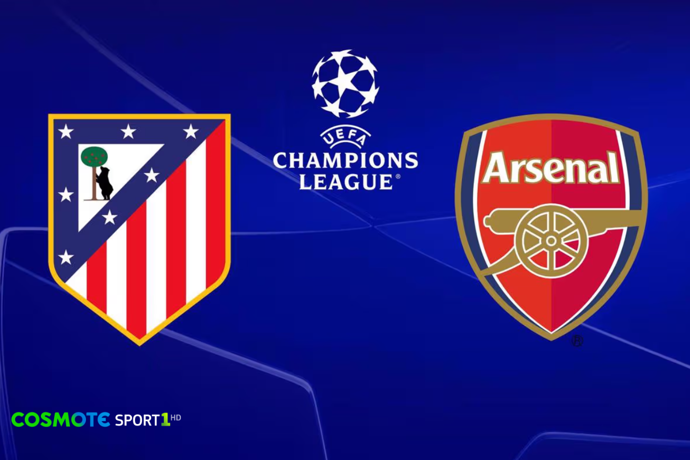 Παρί Σεν Ζερμέν-Μπάγερν Μονάχου & Ατλέτικο Μαδρίτης-Άρσεναλ: Η ημιτελική φάση του UEFA Champions League στην COSMOTE TV