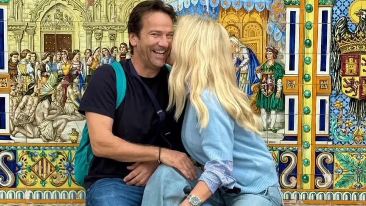 Ελένη Μενεγάκη: Νέες φωτογραφίες από την Ισπανία με τον Μάκης Παντζόπουλος και την κόρη τους