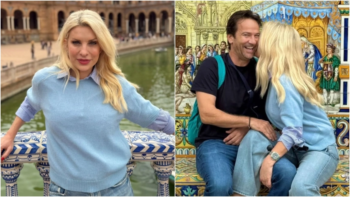 Ελένη Μενεγάκη: Ρομαντική απόδραση στην Ισπανία με τον Μάκη Παντζόπουλο