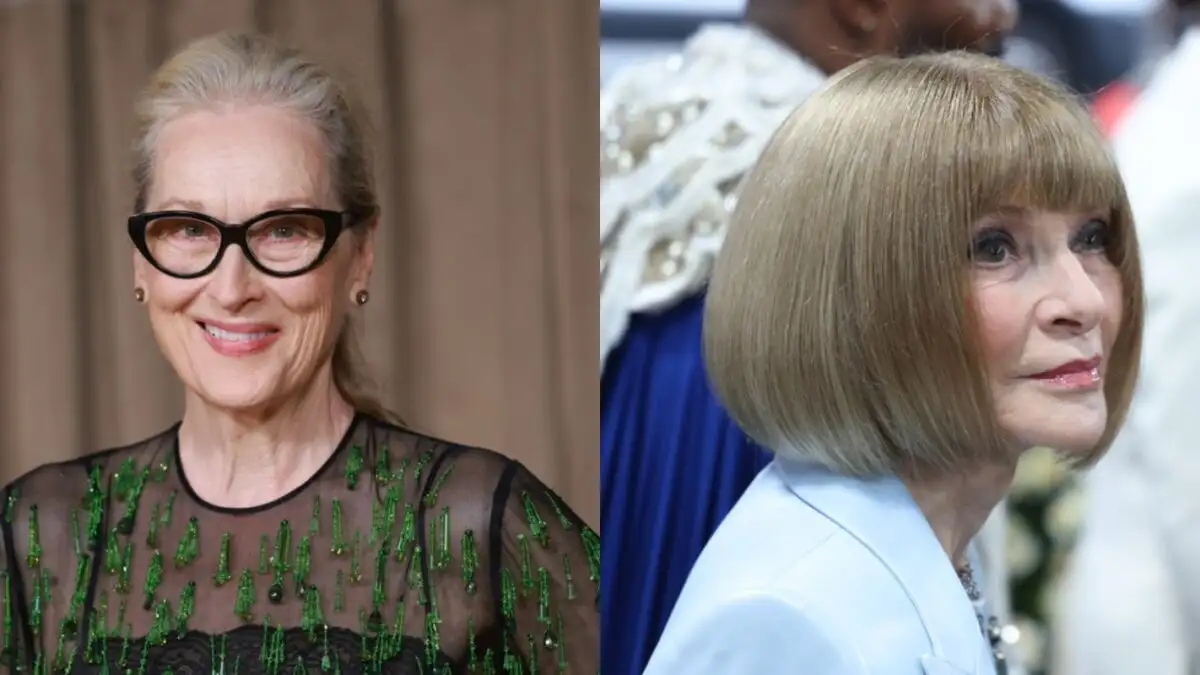 Άννα Γουίντουρ & Μέριλ Στριπ: Η στιγμή που συναντήθηκαν στο εμβληματικό εξώφυλλο της Vogue