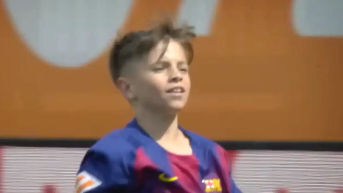 Μπαρτσελόνα: Ο Ούγκο Γκαλδεάνο μαγεύει στα 12 του με τις κινήσεις του