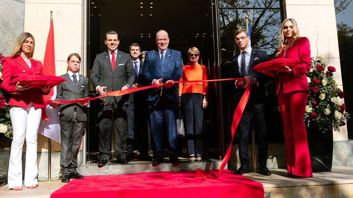 "Επίσημη επίσκεψη του πρίγκιπα Αλβέρτου στο Μονακό: Εγκαίνια προξενείου στην Κηφισιά"