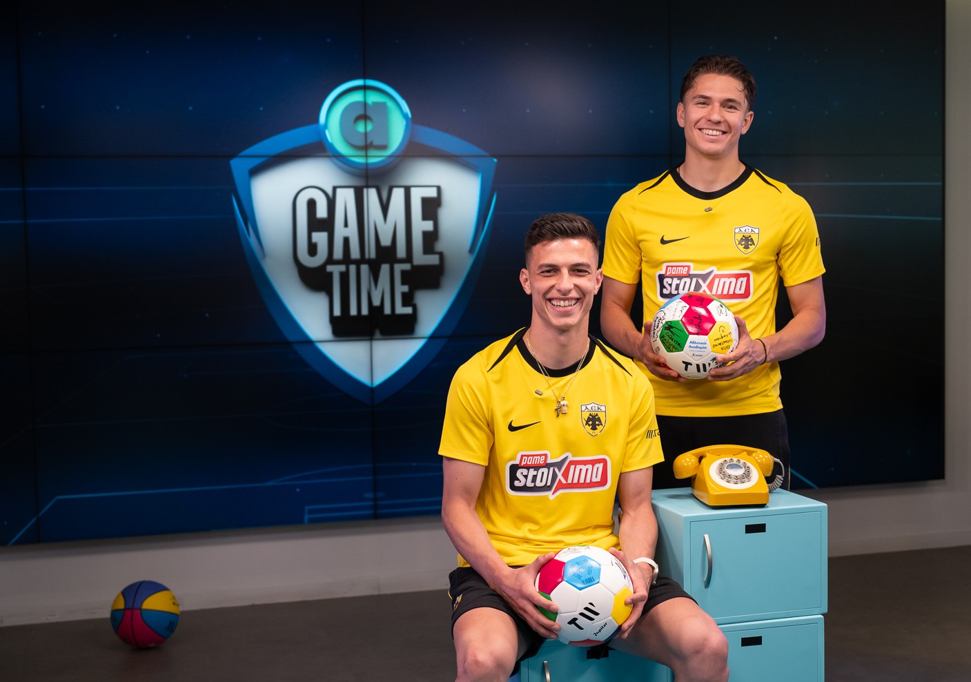 Πήλιος και Καλοσκάμης στο Allwyn Game Time σε ένα επεισόδιο για πρωταθλητές Πήλιος και Καλοσκάμης στο Allwyn Game Time σε ένα επεισόδιο για πρωταθλητές