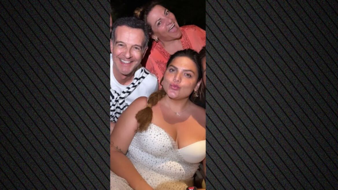 Δανάη Μπάρκα: Ξέφρενο pre-wedding πάρτι λίγο πριν ανέβει τα σκαλιά της εκκλησίας