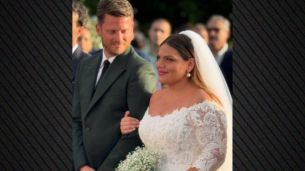 Δανάη Μπάρκα: «Ο γάμος μας έμεινε μυστικός μέχρι την τελευταία στιγμή»