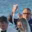 Γιώργος Λιάγκας: Σε ρόλο κουμπάρου στον γάμο του Τάκη Τσακίρη και της Ξένιας Σταμάτη στη Γλυφάδα