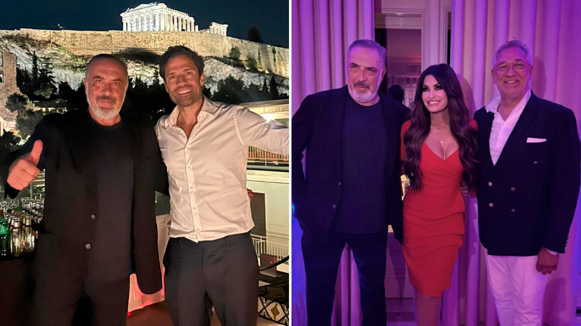 Νικόλαος Τσάκος – Σίλια Κριθαριώτη: Λαμπερό πάρτι με θέα την Ακρόπολη και διεθνείς καλεσμένους