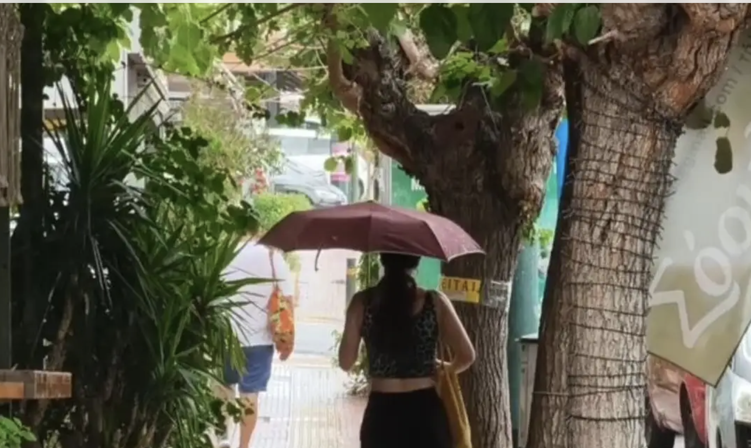 Καιρός: Ξαφνικό καλοκαιρινό μπουρίνι στην Αθήνα – Βγήκαν ξανά οι ομπρέλες στους δρόμους