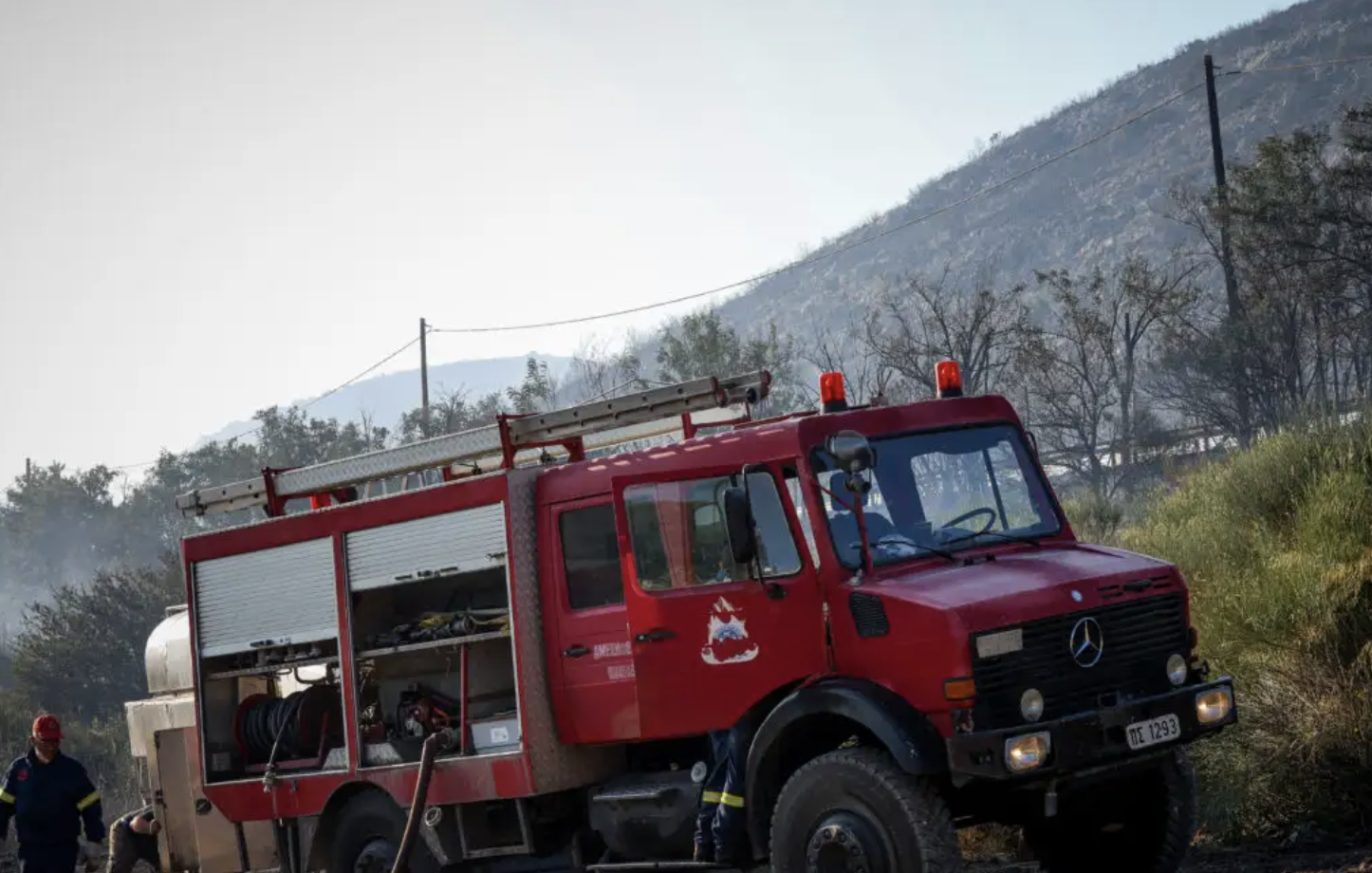 Φωτιά στο Πολύκαστρο Κιλκίς: Ισχυρή κινητοποίηση της Πυροσβεστικής με τη συνδρομή εναέριων μέσων