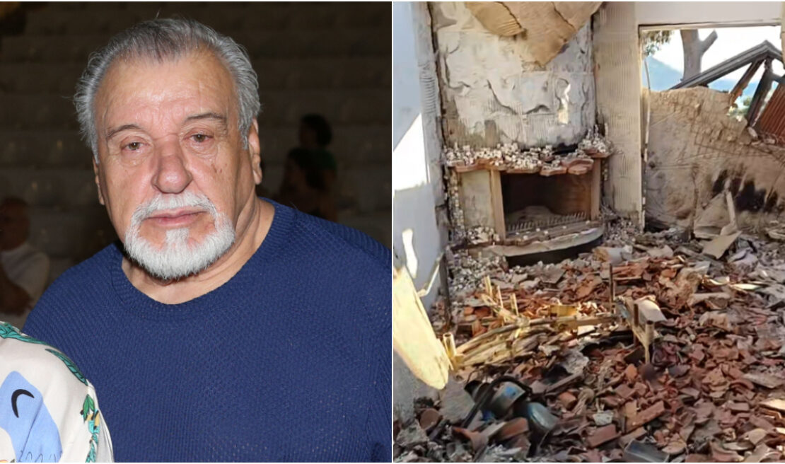 Τάσος Χαλκιάς: Ο γιος του μοιράστηκε εικόνες από το καμένο σπίτι τους στο Πόρτο Γερμενό