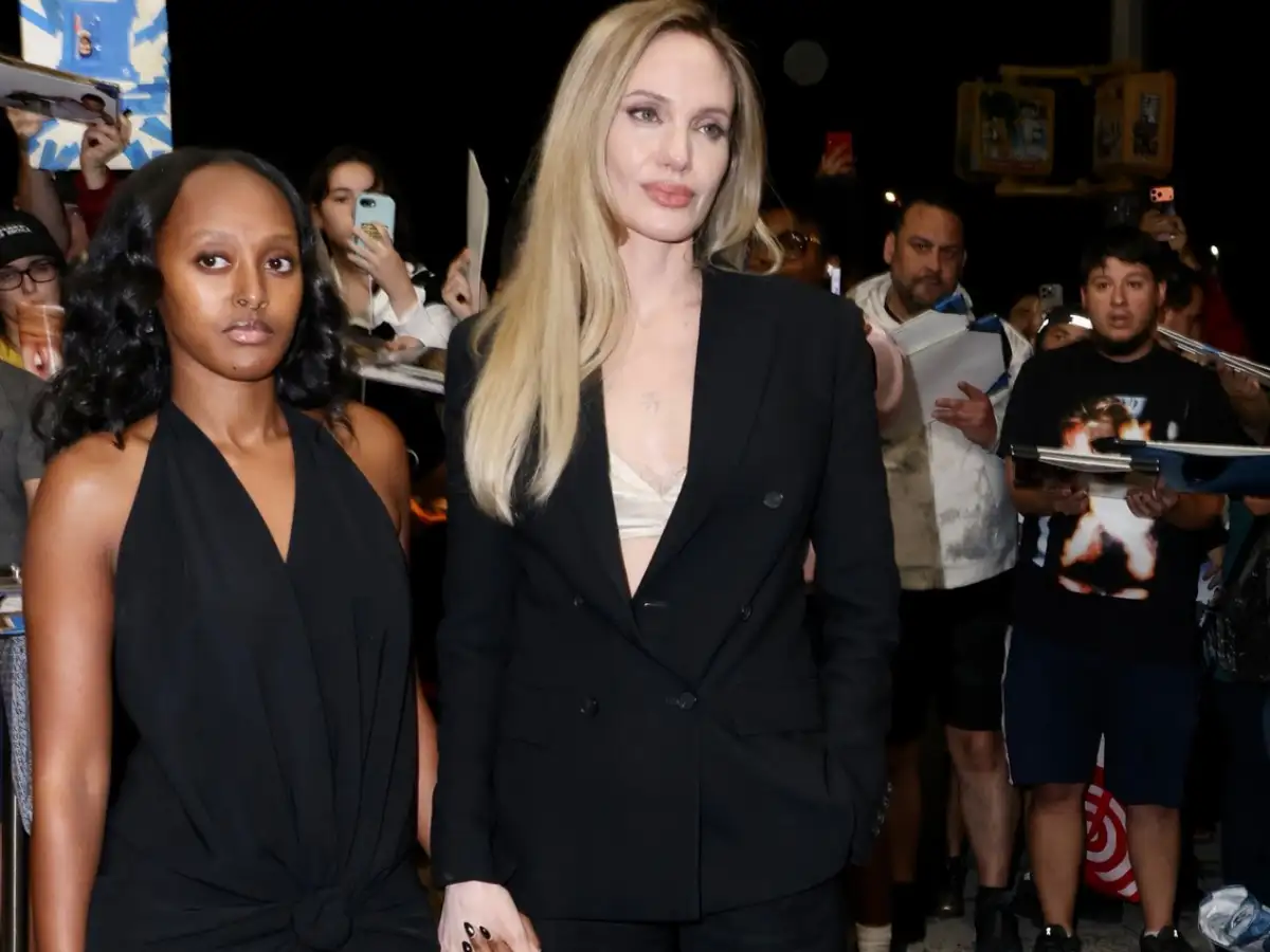 Angelina Jolie: Το all-time classic κοστούμι που επέλεξε στη Νέα Υόρκη – Μαζί της η Zahara