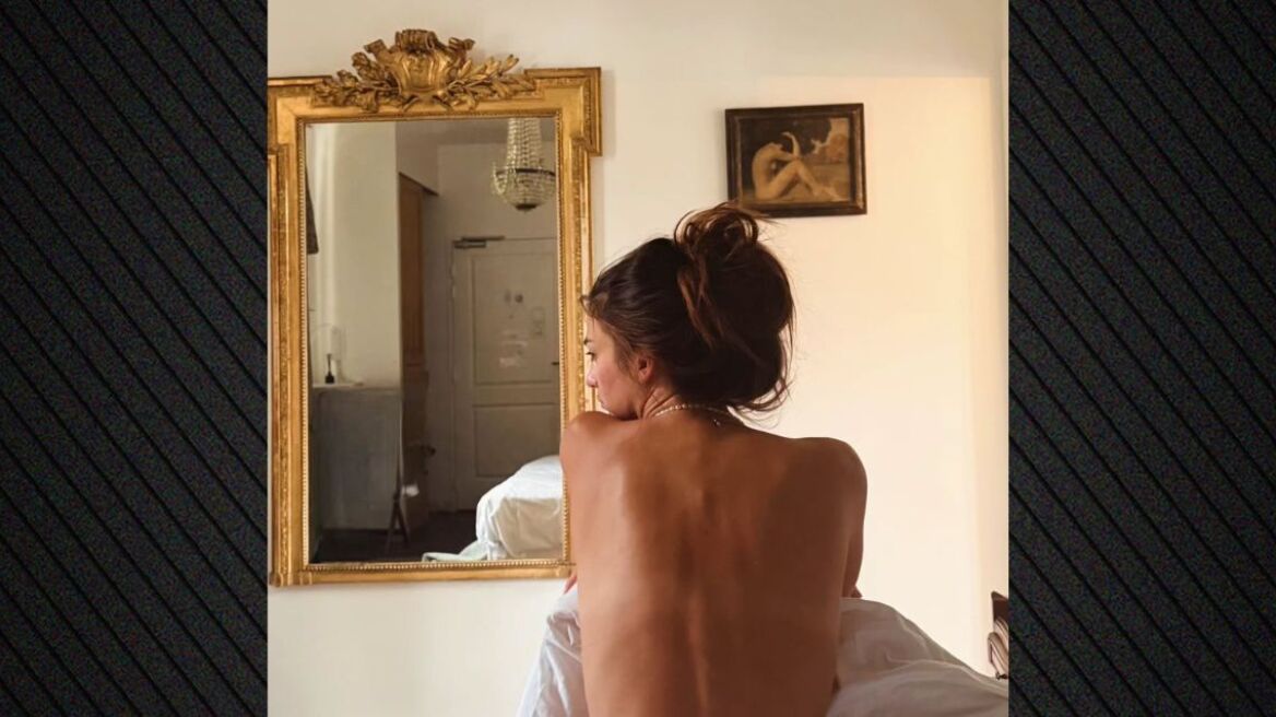 Η Αναστασία Παντούση πόζαρε τόπλες στο Instagram – Η φωτογραφία από τις καλοκαιρινές διακοπές της
