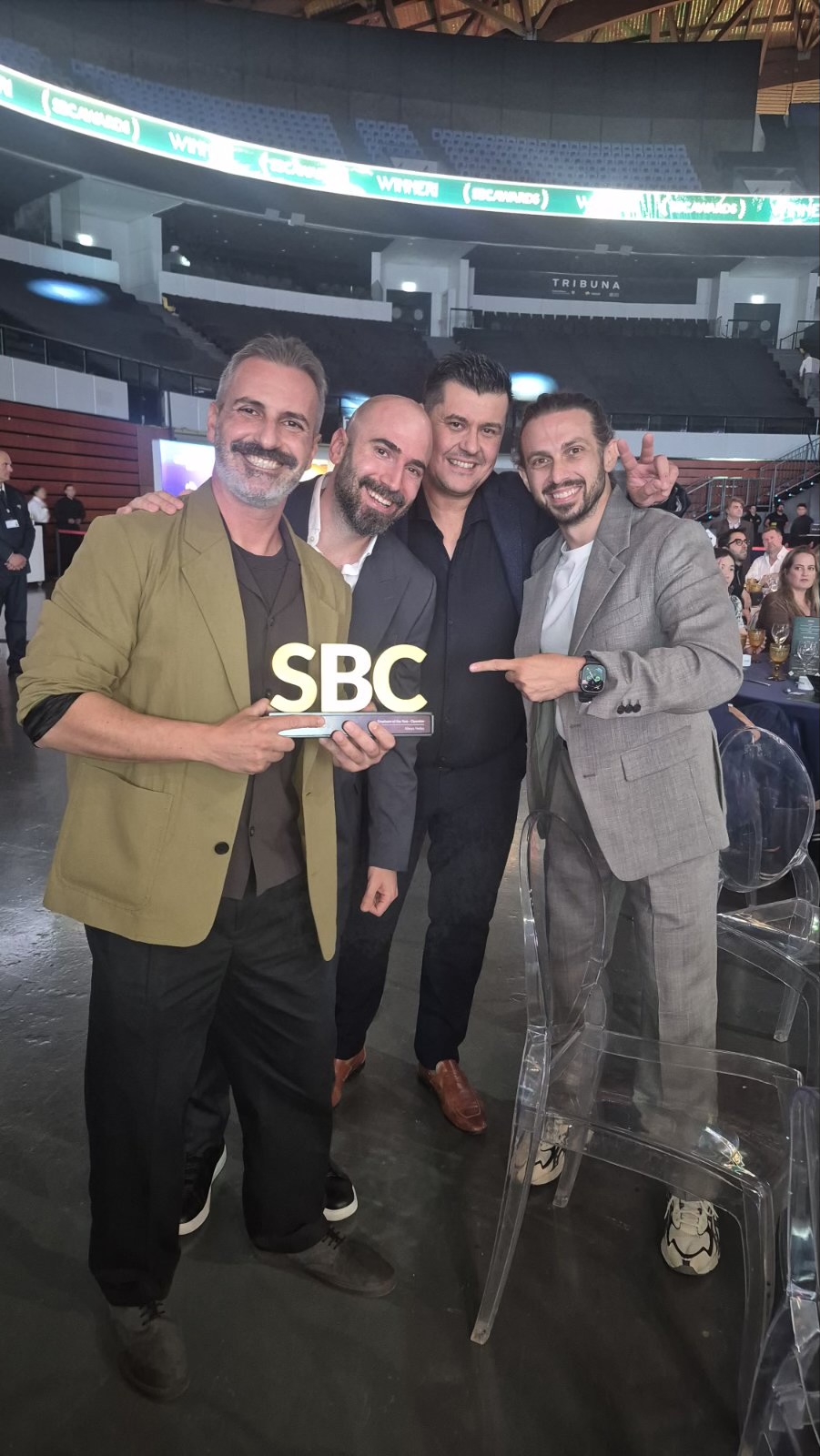 Διπλή διεθνής διάκριση για την Allwyn Hellas στα SBC Awards 2026 Διπλή διεθνής διάκριση για την Allwyn Hellas στα SBC Awards 2026