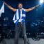Αλεξάνδρα Νίκα: Φωτογράφισε τον Κωνσταντίνο Αργυρό στη Βοστώνη με την ελληνική σημαία στους ώμους