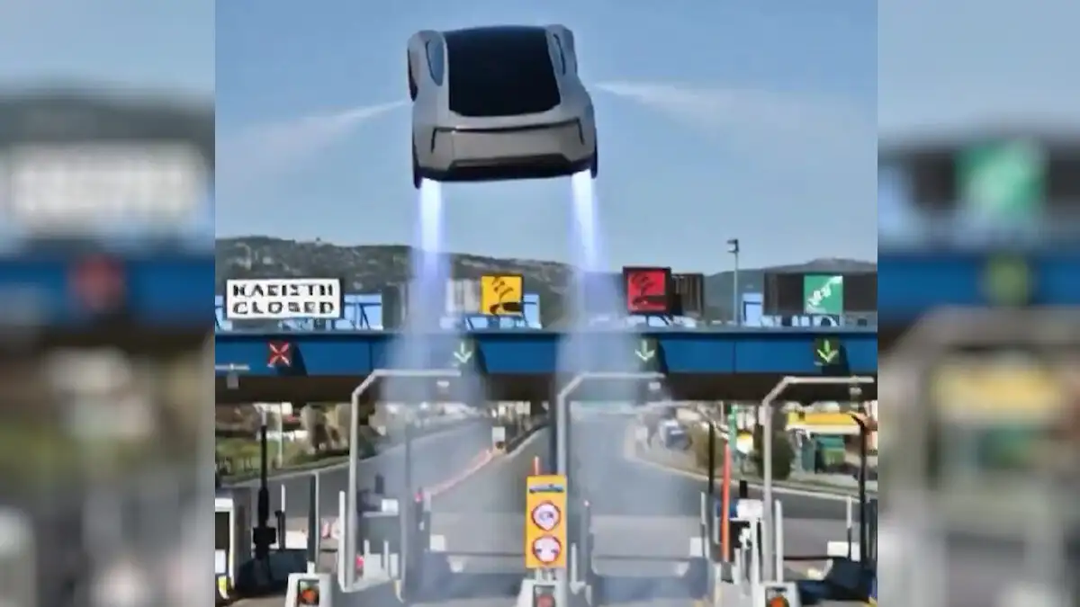 Το ιπτάμενο Tesla Roadster πηδάει πάνω από διόδια και ξεφεύγει από την αστυνομία: Τα viral AI βίντεο «παρωδίες» που σαρώνουν τα social media